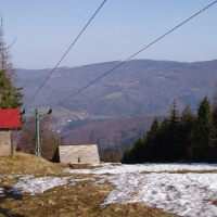 (32/105): Wycieczka turystyczna 21.04.2013r.<br>
Szczyrk - Salmopol - Klimczok - Szyndzielnia - Dbowiec - Bielsko - Biaa