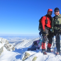 (128/187): Zadni Granat 2240m n.p.m. - Orla Per - 07.02.2015r.